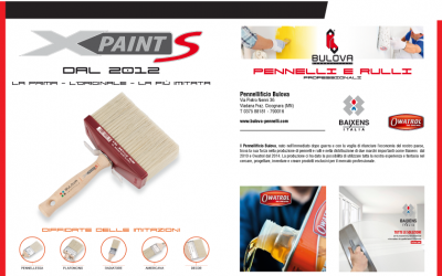 Pennellificio Bulova a FEL Bari con Baixens e Owatrol
