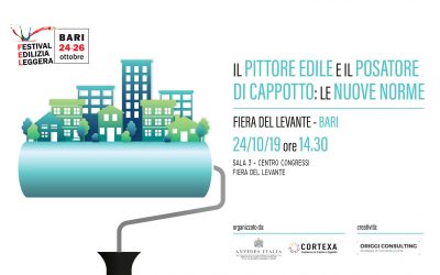 CONVEGNO 24 ottobre Bari – La figura del Pittore Edile e del Posatore di Cappotto