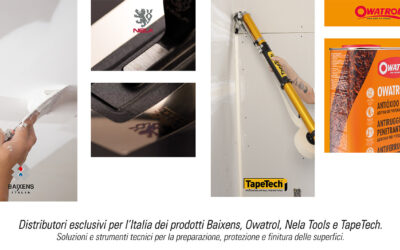 Pennellificio Bulova al FEL Bari 2026 con Baixens, Owatrol, Nela Tools e TapeTech